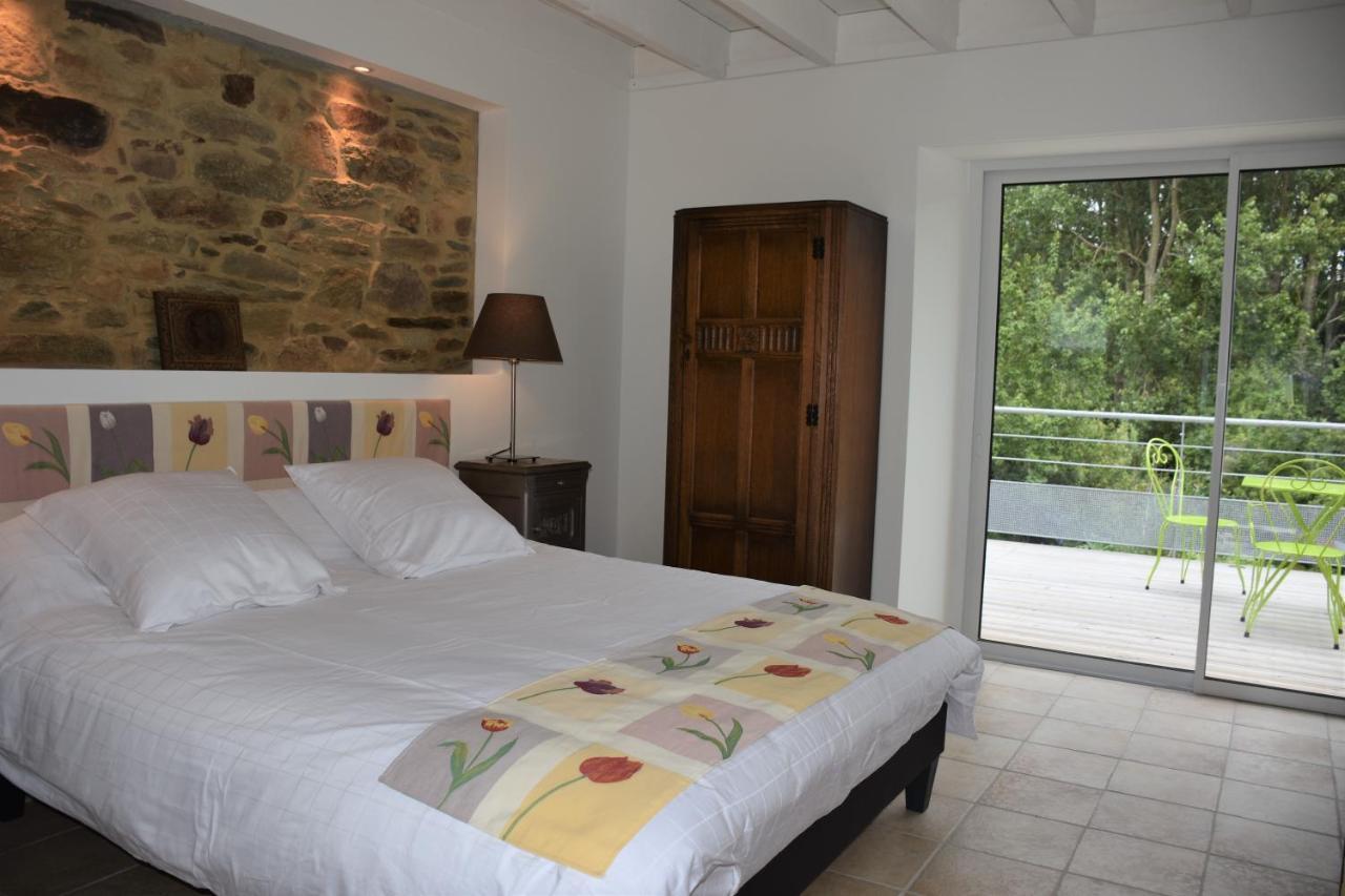 Bed and Breakfast Domaine Des Fougeres Guimaec Zewnętrze zdjęcie